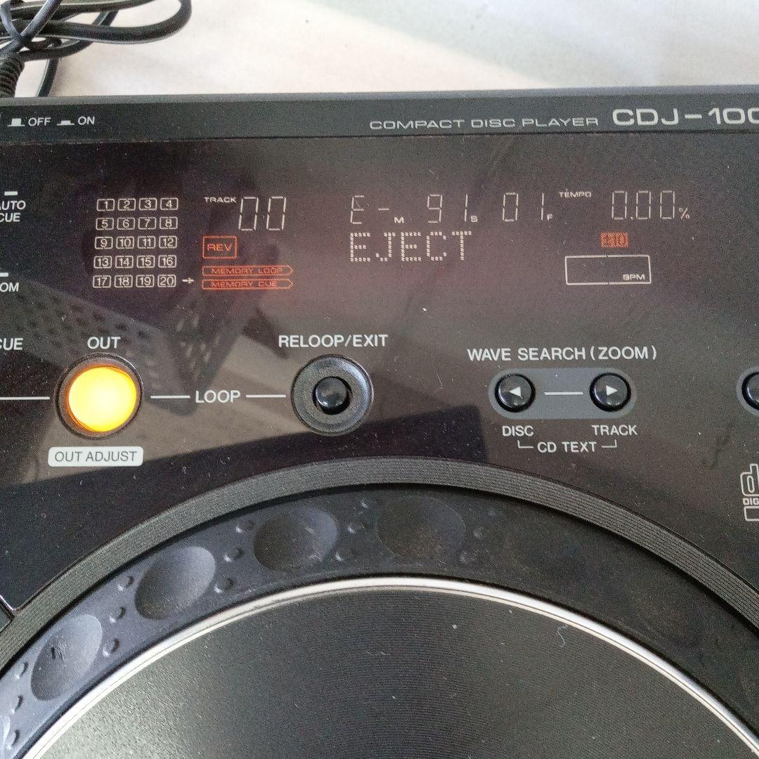 O*U様 パイオニア コンパクトディスクプレーヤー CDJ-1000ＭＫ2【ジャ