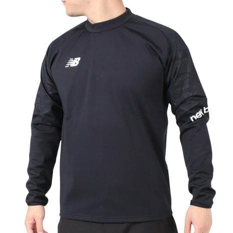 新品 New Balance サッカーウェア 防風 防寒 トレーニングトップ M