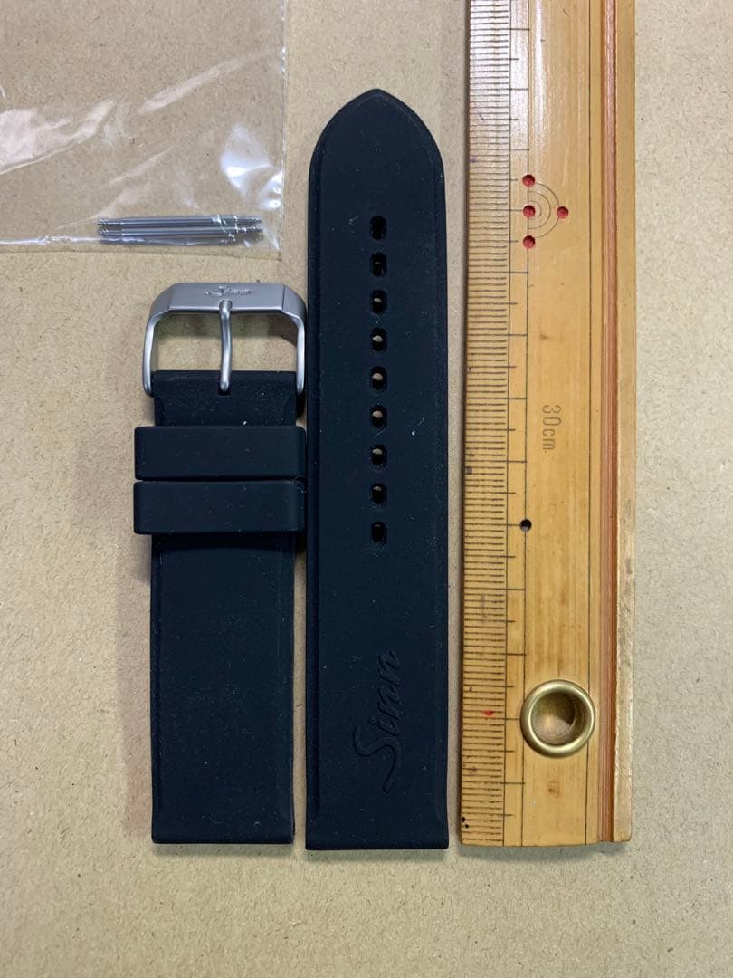 Sinn ジン純正ラバーベルト 22mm 美品