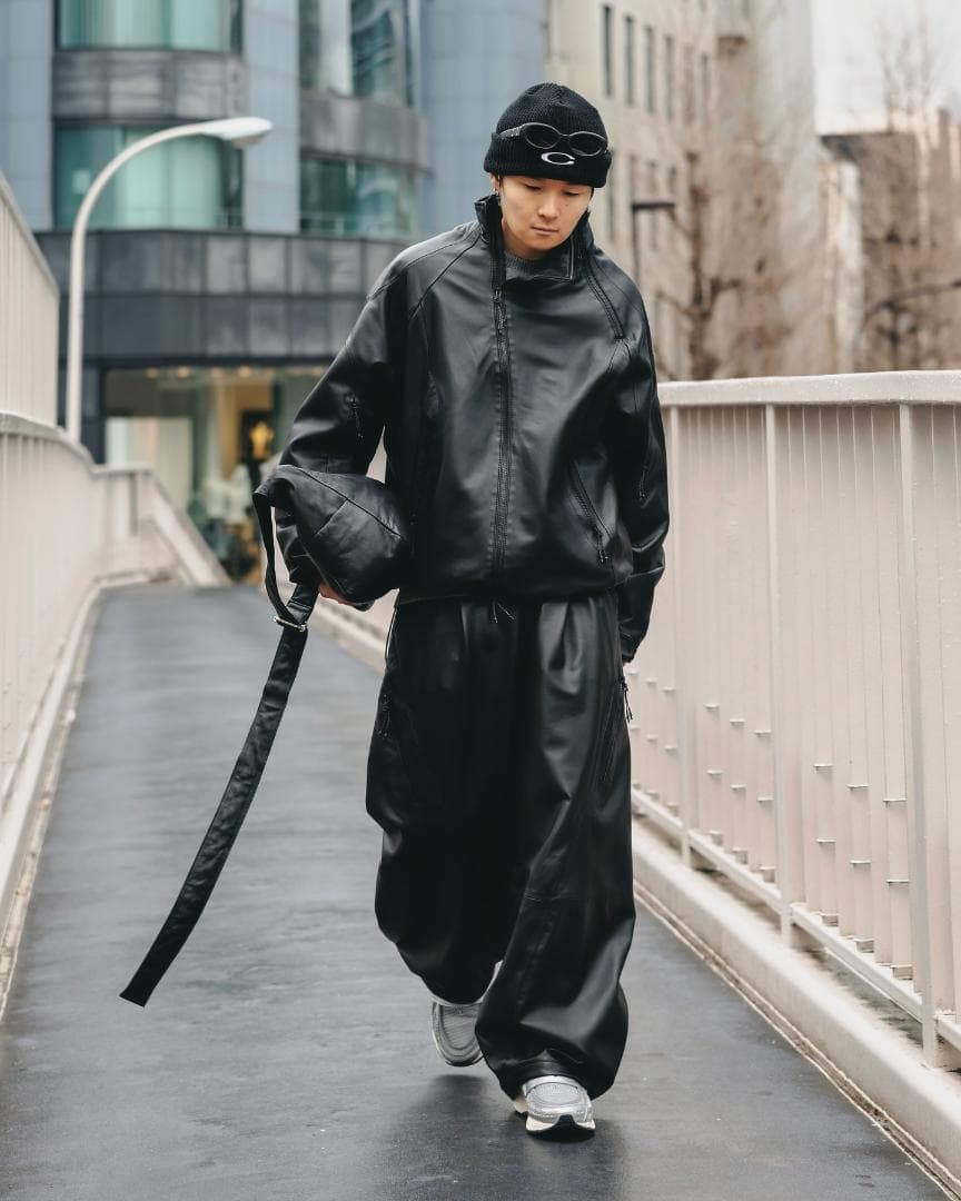 クレスト +phenix WINDSTOPPER レザージャケット2