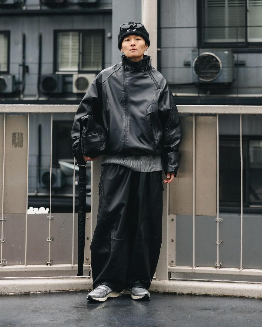 クレスト +phenix WINDSTOPPER レザージャケット2