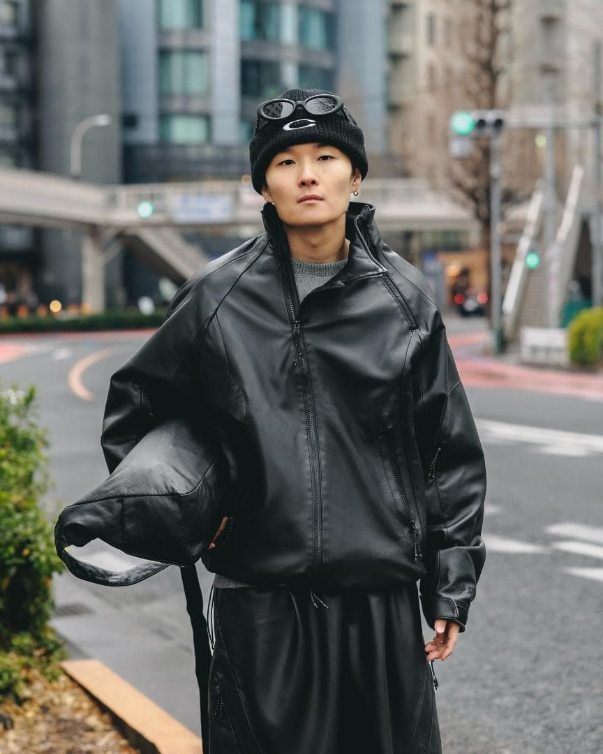 クレスト +phenix WINDSTOPPER レザージャケット2