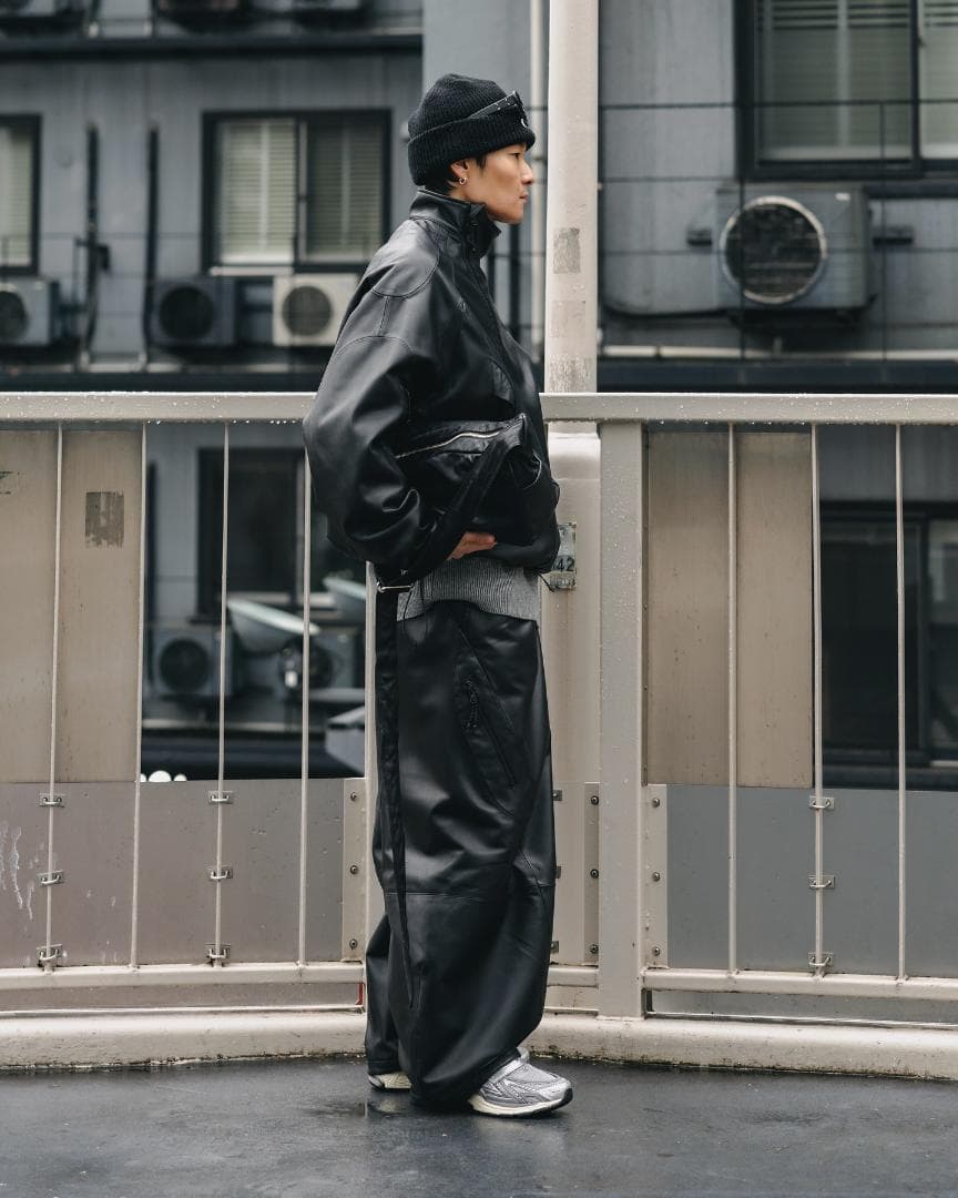 クレスト +phenix WINDSTOPPER レザージャケット2