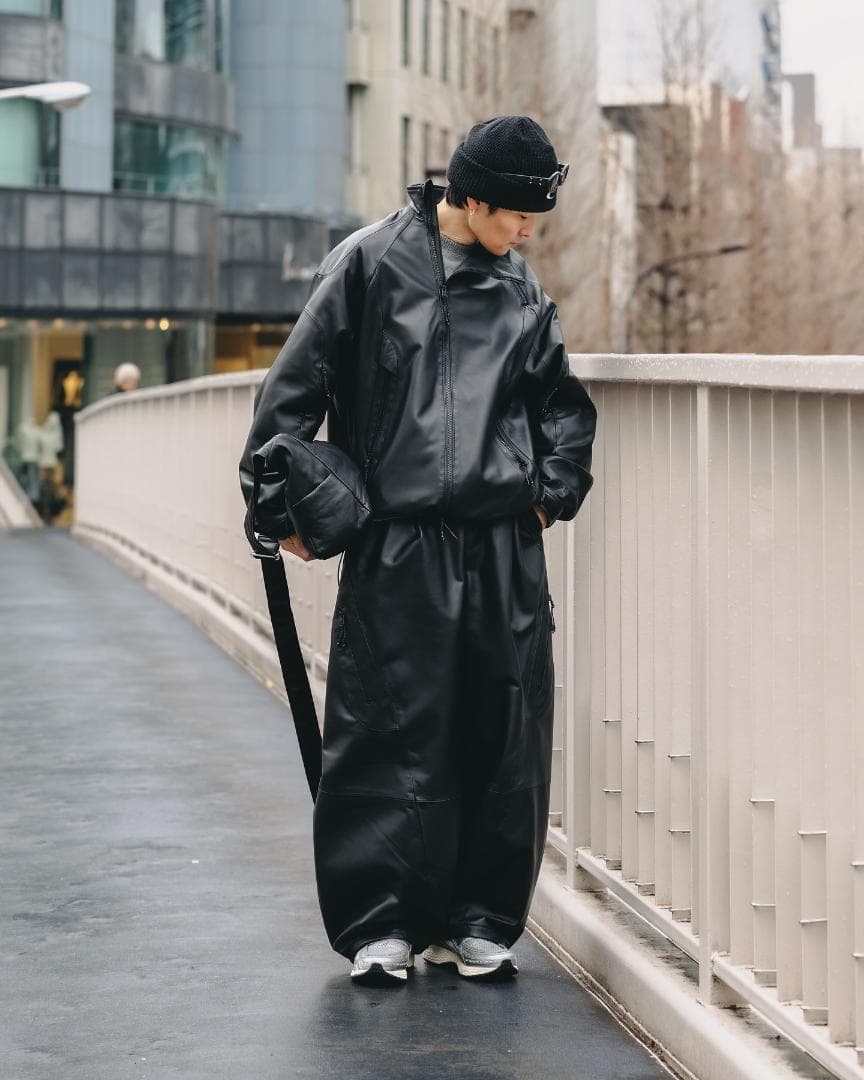 クレスト +phenix WINDSTOPPER レザージャケット2