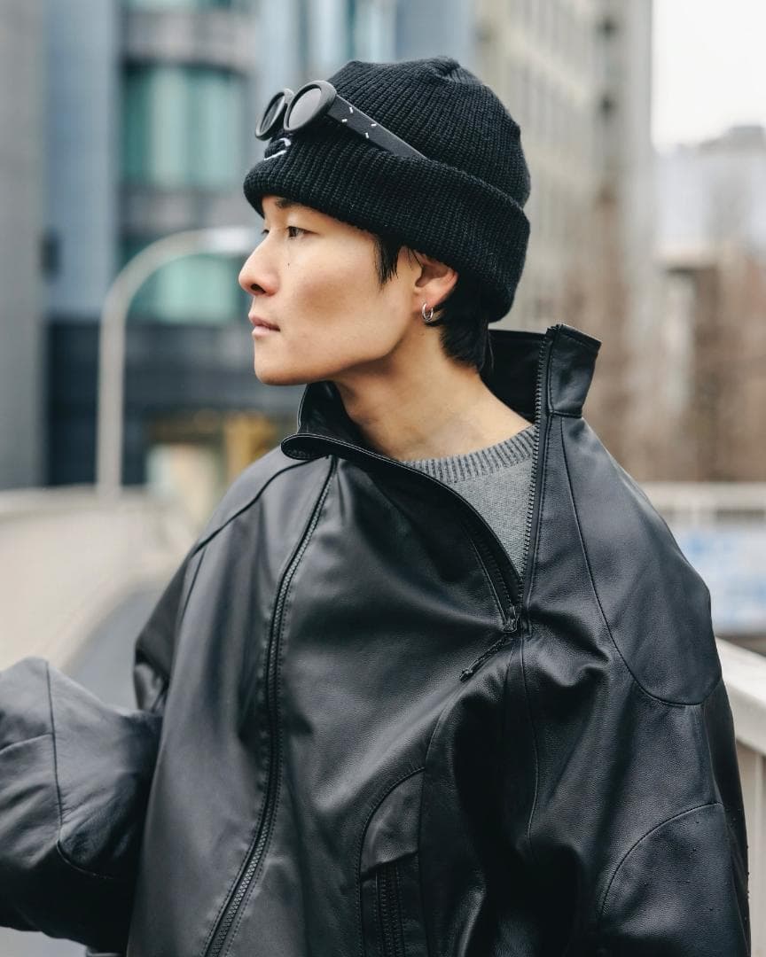 クレスト +phenix WINDSTOPPER レザージャケット2