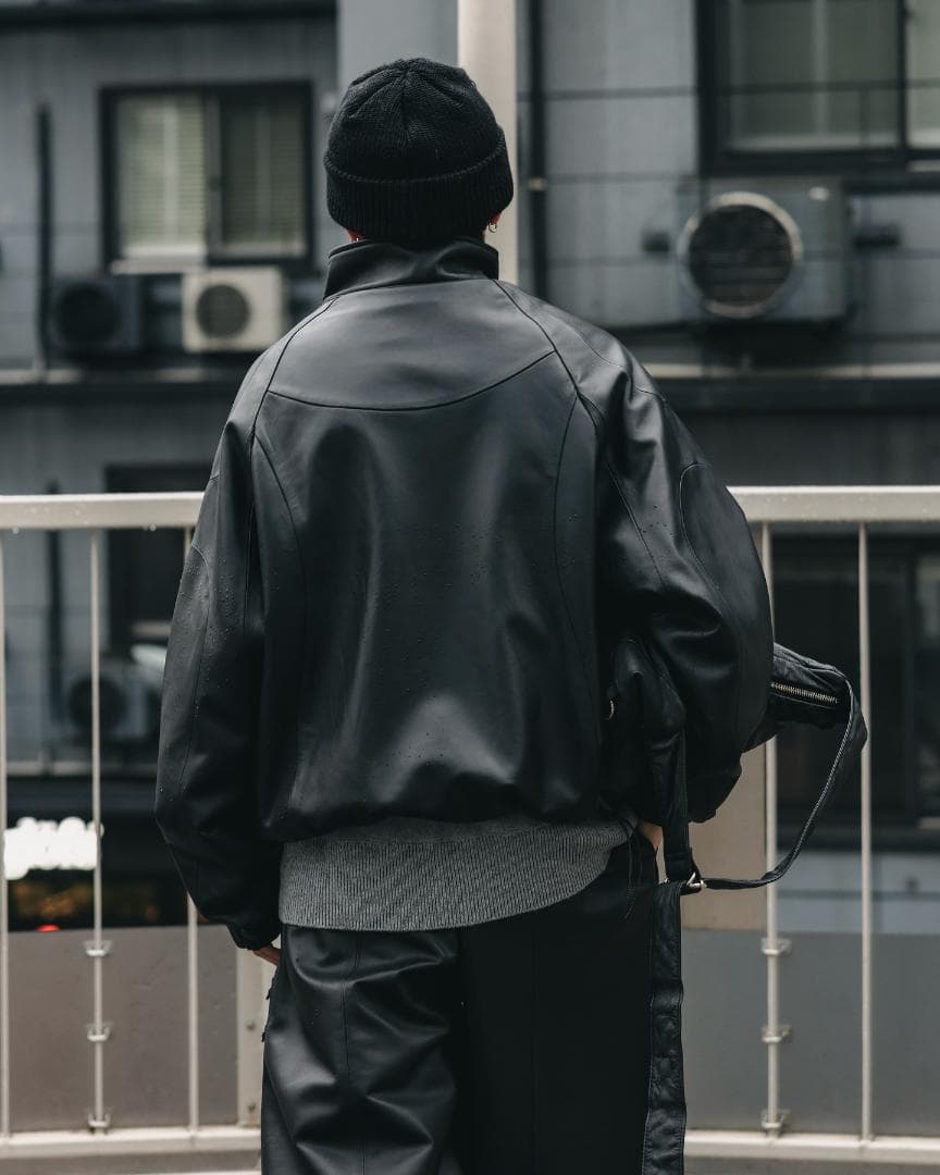 クレスト +phenix WINDSTOPPER レザージャケット2