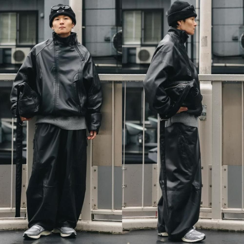 クレスト +phenix WINDSTOPPER レザージャケット2
