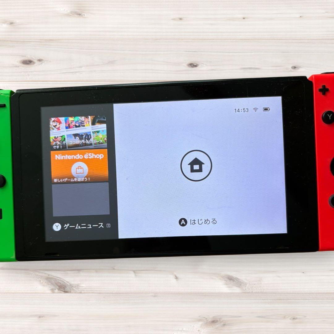 【ジャンク品】Nintendo Switch 本体 赤/緑 Joy-Con