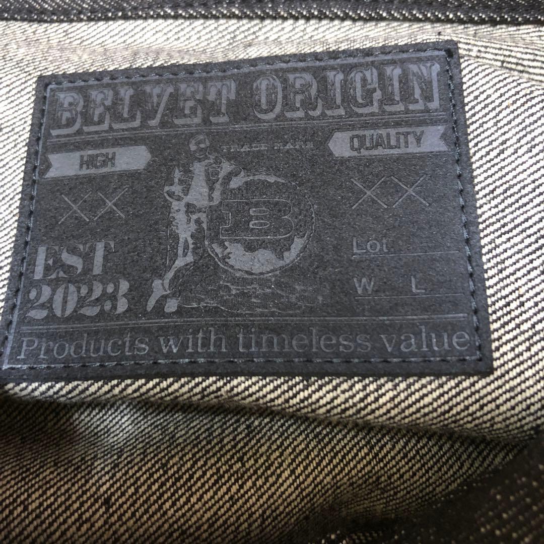 BELVET リジットデニムジャケット