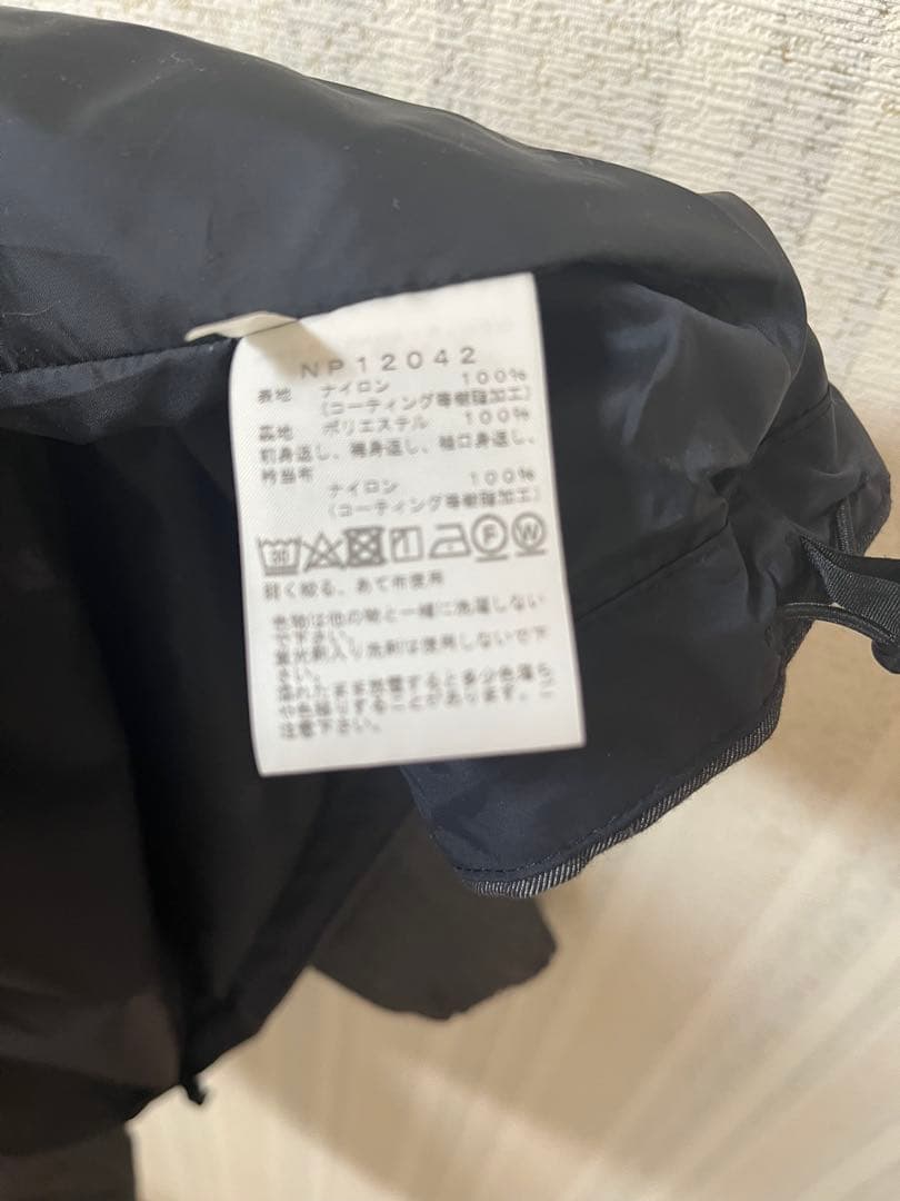 ノースフェイス　デニム コーチジャケット　ゴアテックス　ブラックデニム