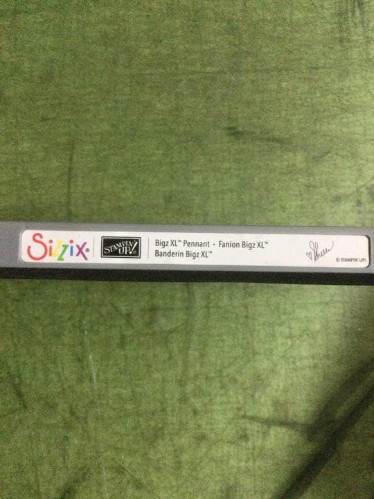 sizzix stampin’up シジックス　スタンピンアップ　ペナントXL
