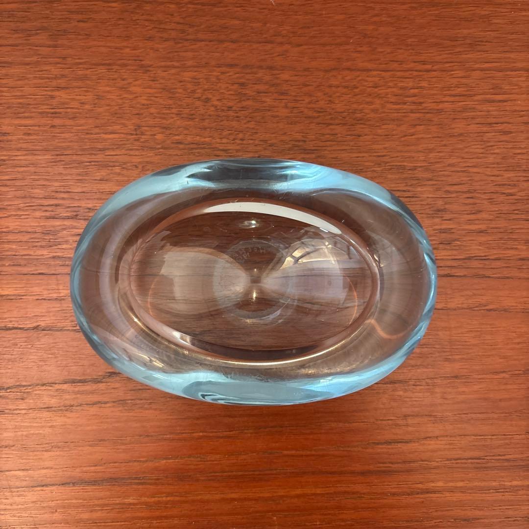 北欧ヴィンテージ　ホルムガード　ガラス小物入れc デンマーク