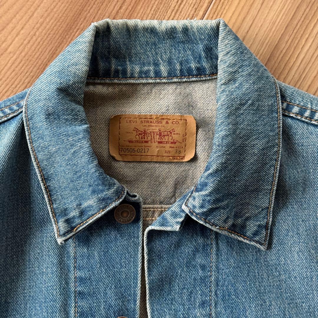 ハ*ト様 80s Levi's 70505デニムジャケット USA 製 リーバイ