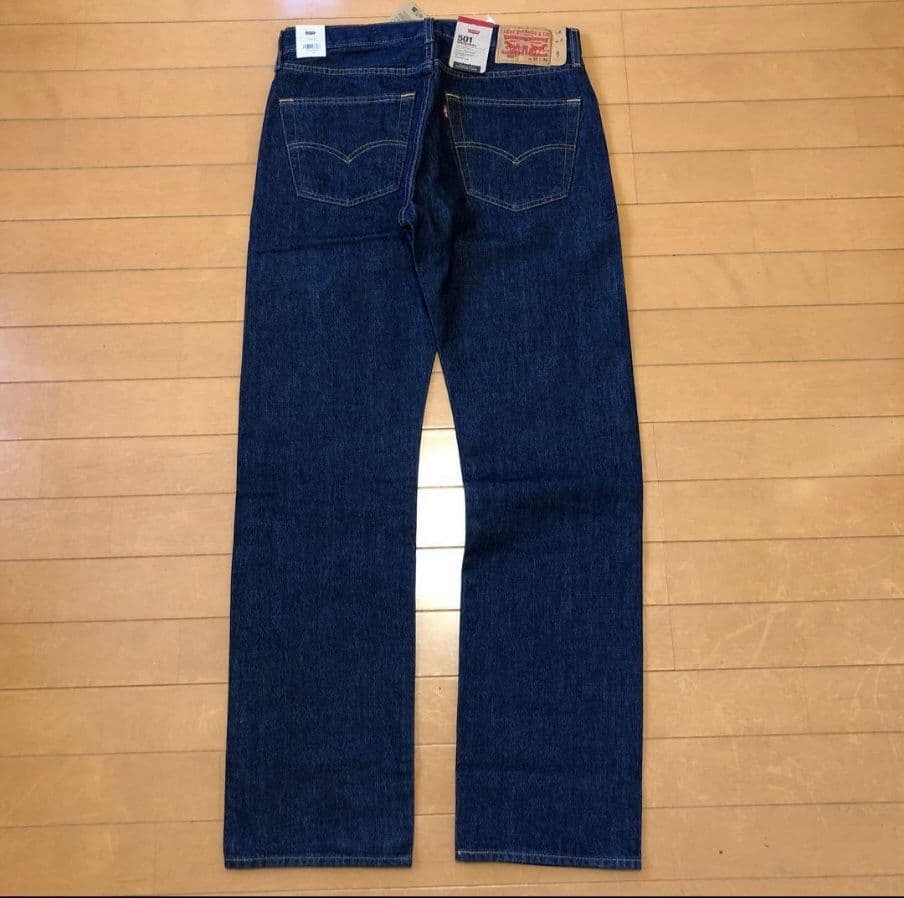 リーバイス 2ND トラッカーJKT S 501 セットアップ 濃紺 W31