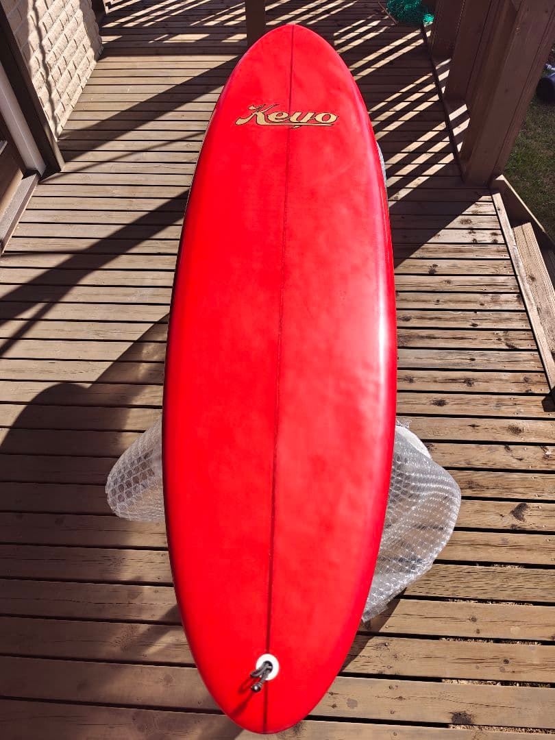Keyo Egg Twin 6'6 キーヨ エッグ ツインフィン 赤ティント