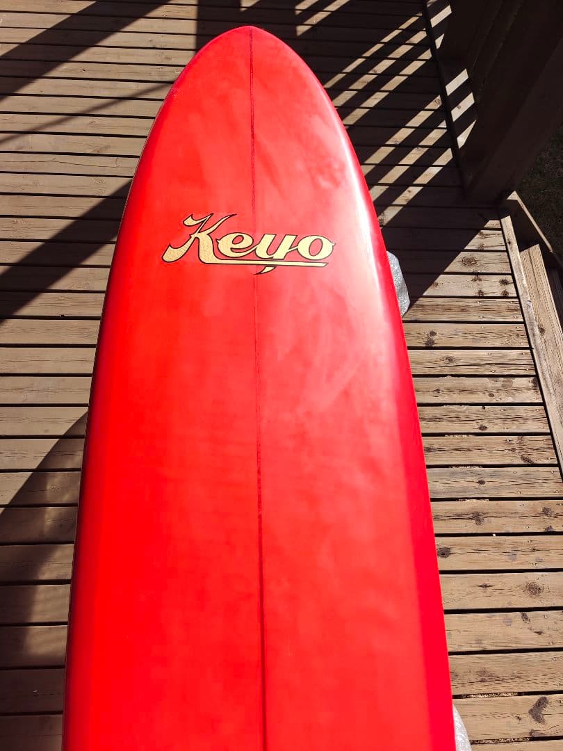 Keyo Egg Twin 6'6 キーヨ エッグ ツインフィン 赤ティント
