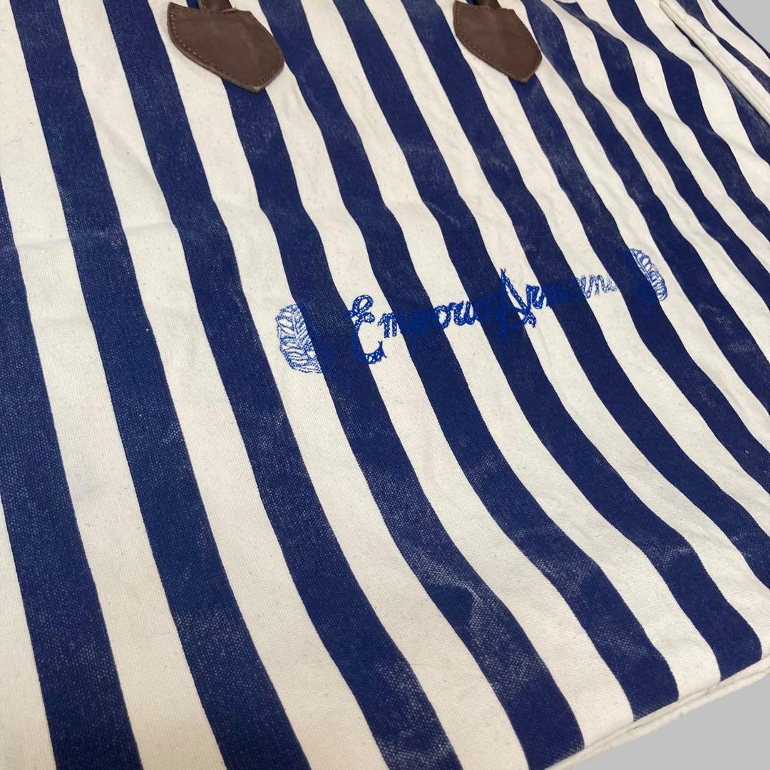 【EMPORIO ARMANI】STRIPE BIG TOTE BAG 2956