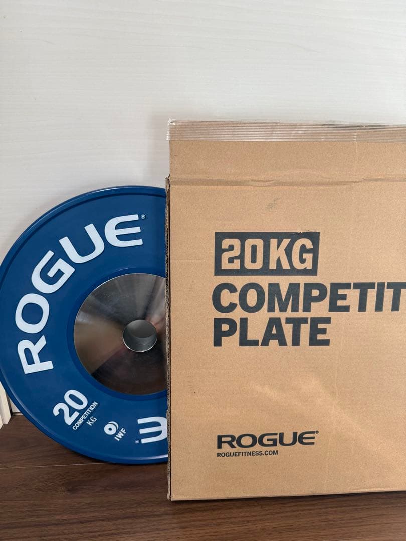ROGUE バンパープレート20キロ✖️1枚　ローグフィットネス