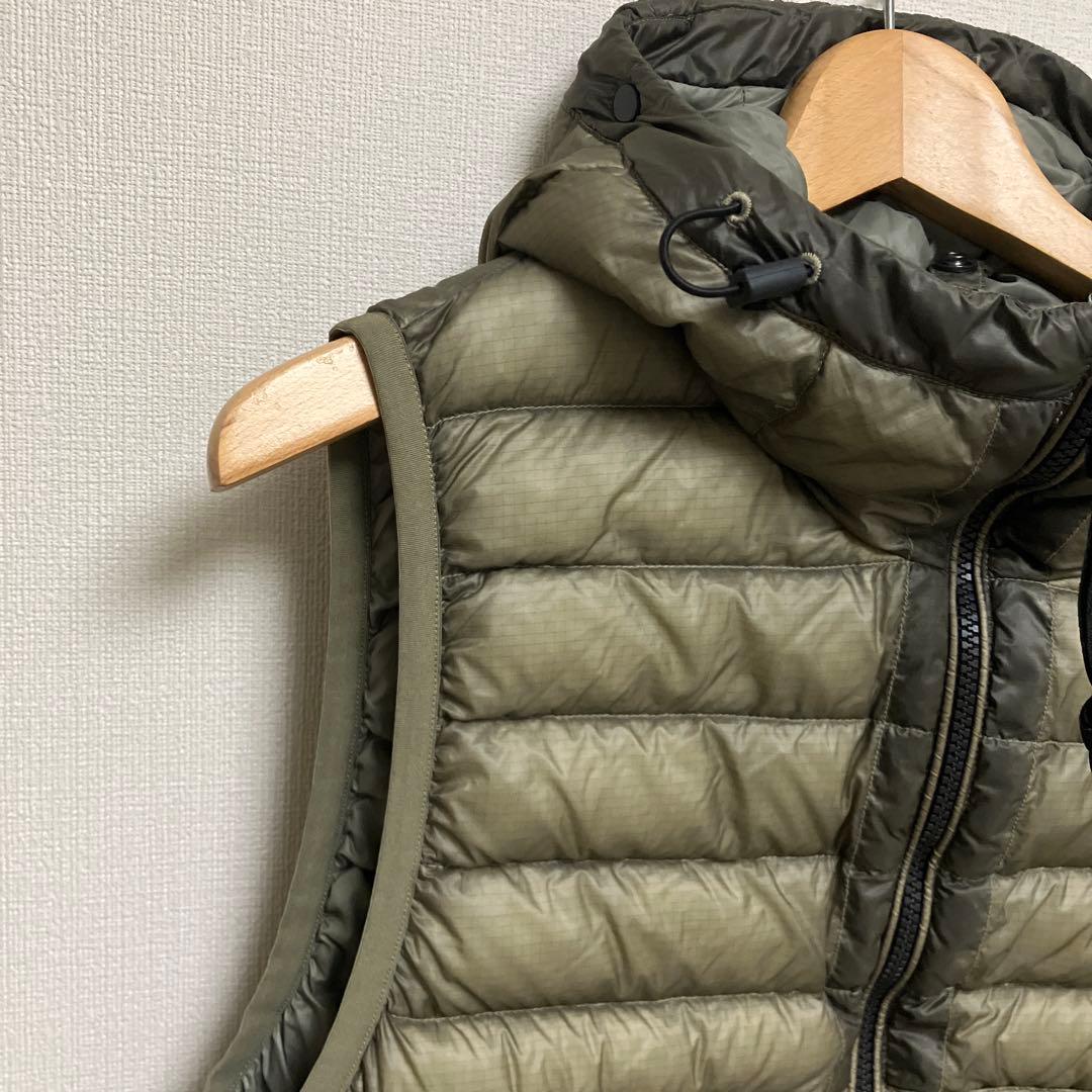 ジャケット・アウター C.P. COMPANY D.D. SHELL GOGGLE DOWN VEST