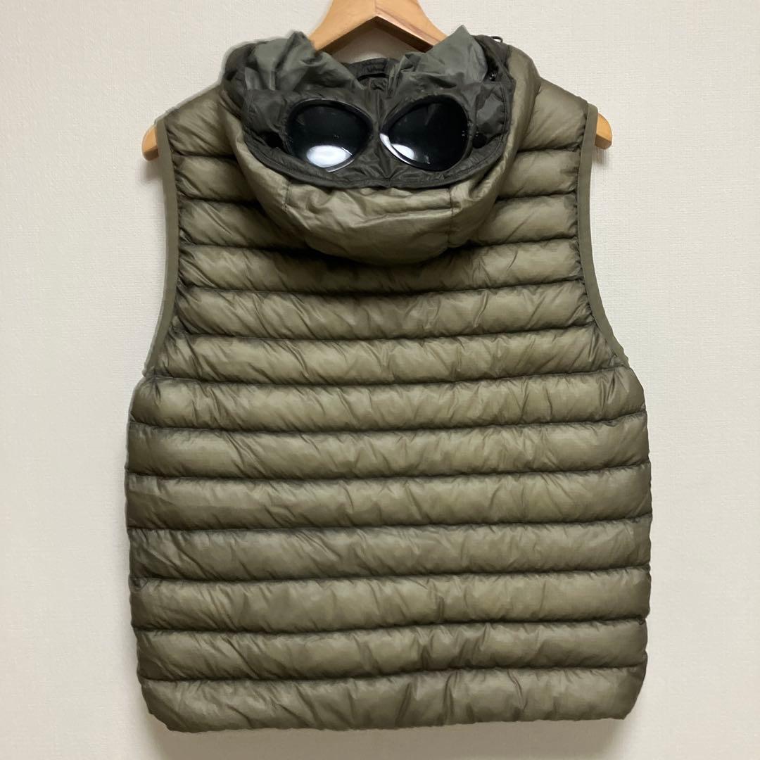 ジャケット・アウター C.P. COMPANY D.D. SHELL GOGGLE DOWN VEST