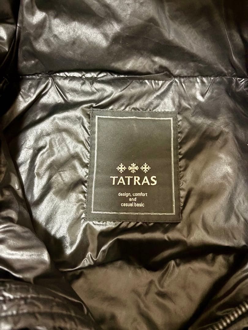 TATRAS ダウンベスト POSEIDONE ブラック