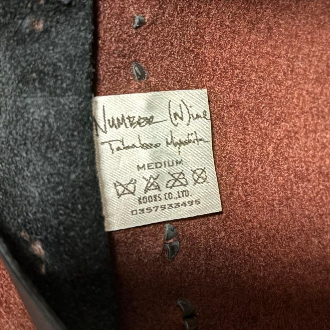 ナンバーナイン　03SS/AW カート期　スタッズハット