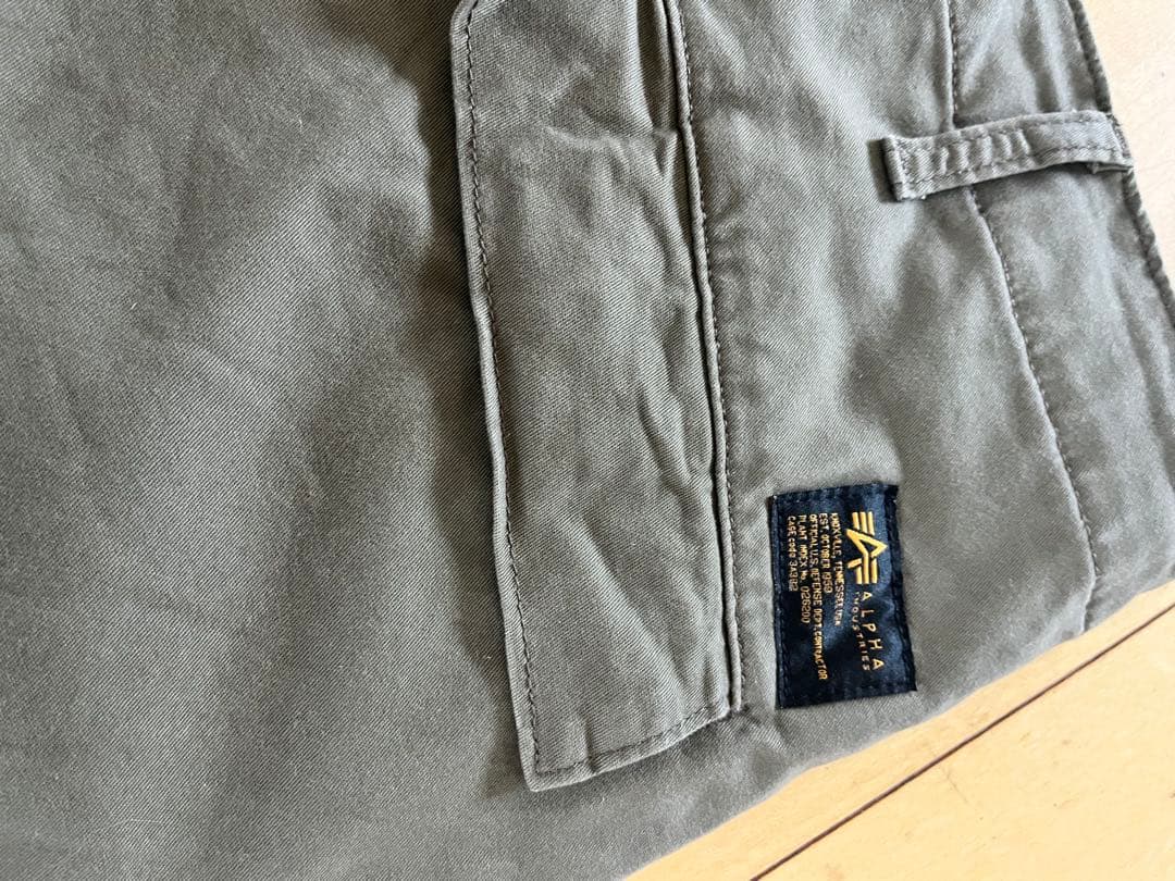 ALPHA INDUSTRIES スリムコンバットカーゴパンツ 新品未使用品　M