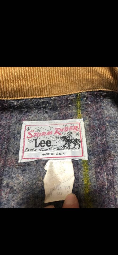Lee STORM RIDER ストームライダー　Gジャン　70s 80s
