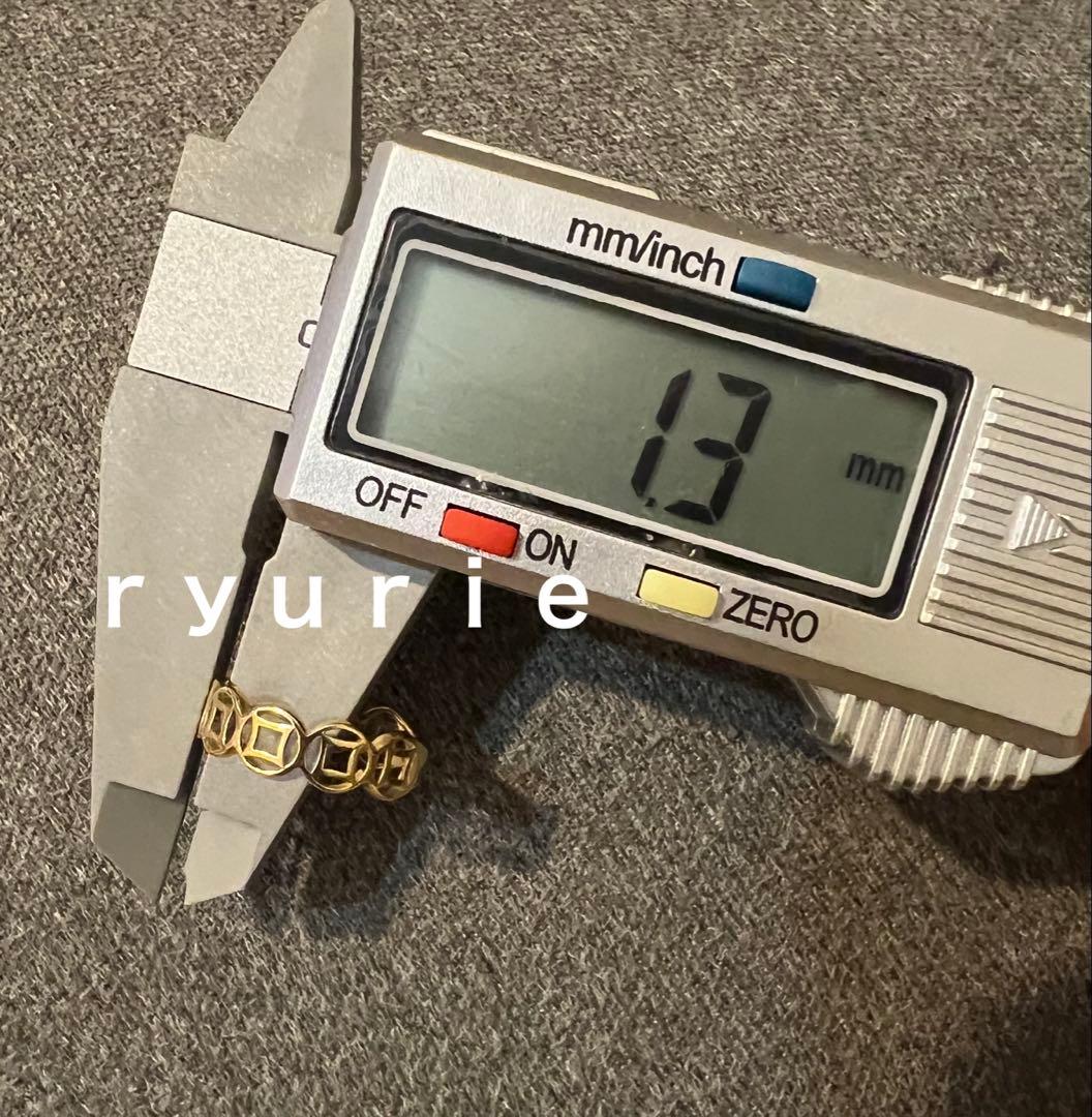 18金K18リングMONEY CATCHER ユニセックス マネーキャッチャー