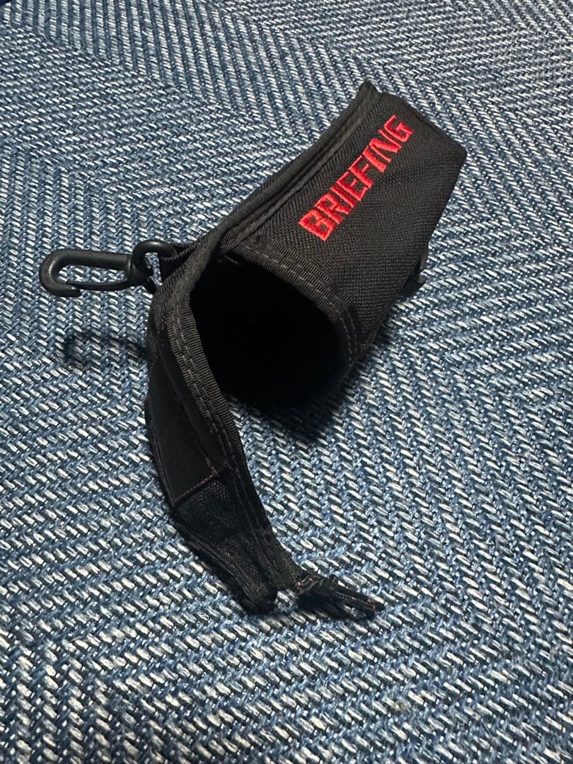 【中古】ブリーフィング ラウンド小物 TL スコープボックスポーチ 黒