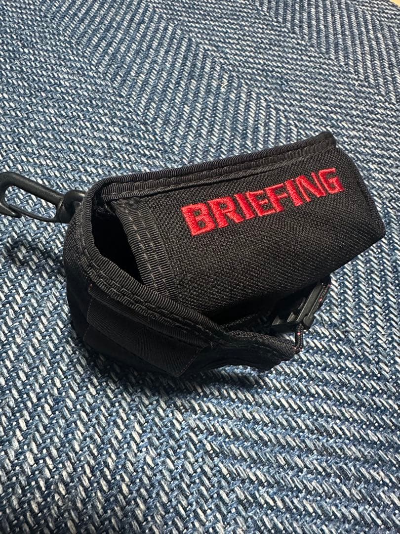 【中古】ブリーフィング ラウンド小物 TL スコープボックスポーチ 黒