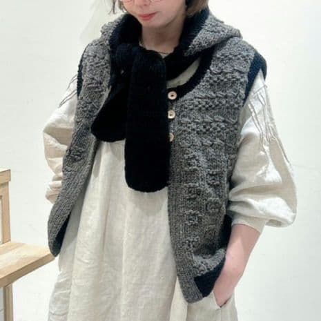 新品　SM2 TSUHARU☆ペルーニットバラクラバ