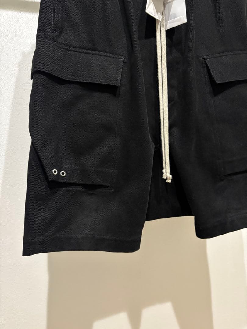 パンツ RICK OWENS CARGO PODS CF BLACK 46 22FW