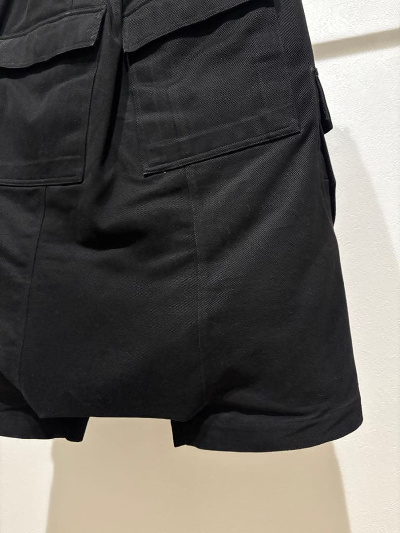 パンツ RICK OWENS CARGO PODS CF BLACK 46 22FW