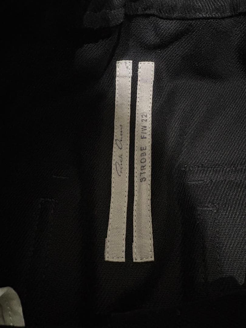 パンツ RICK OWENS CARGO PODS CF BLACK 46 22FW