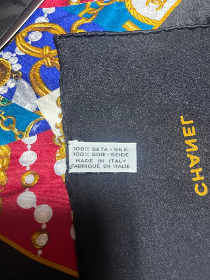 CHANEL シャネル シルクスカーフ ヴィンテージ