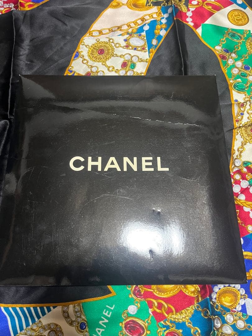 CHANEL シャネル シルクスカーフ ヴィンテージ