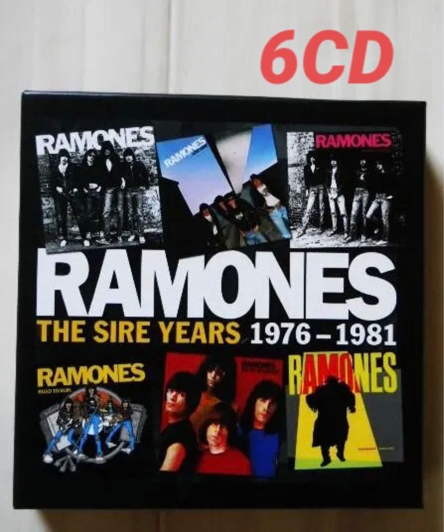 CD6枚組 BOX Sire Years 1976-1981 ラモーンズ
