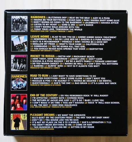 CD6枚組 BOX Sire Years 1976-1981 ラモーンズ