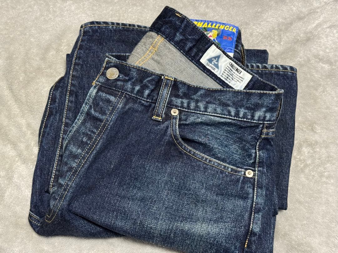パンツ CHALLENGER 2024AW CLASSIC WASHED DENIM L