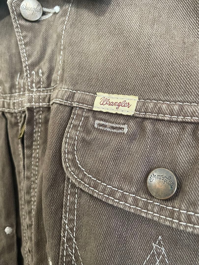 Wrangler 24MJZ　ジャケット　L ブラウン　W9564