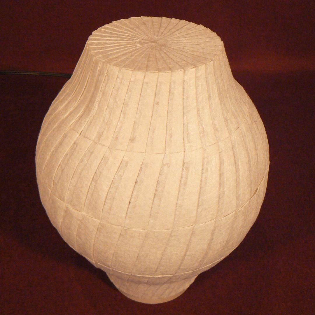 和紙の手作りランプシェード　美濃和紙使用　[ 提 ] 3-2　癒しの一点物作品