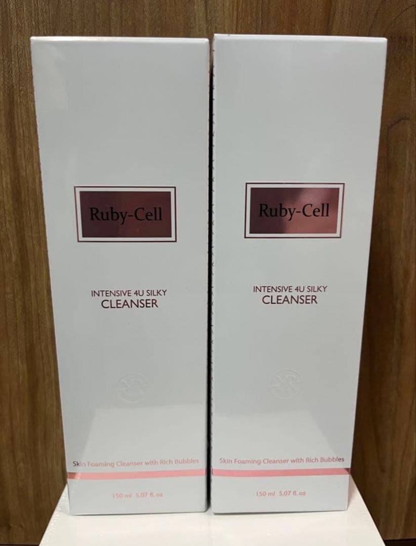 新品　未開封　ルビーセルINTENSIVE 4U SILKY CLEANSER