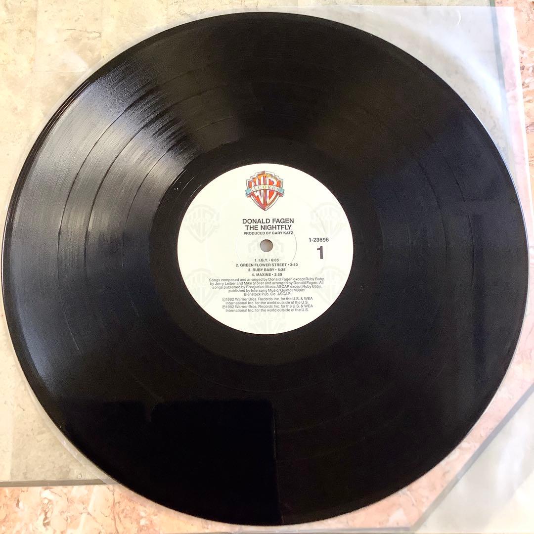 レコード美品! ドナルド・フェイゲン 1982年 US初版盤 RL刻印 RL刻印