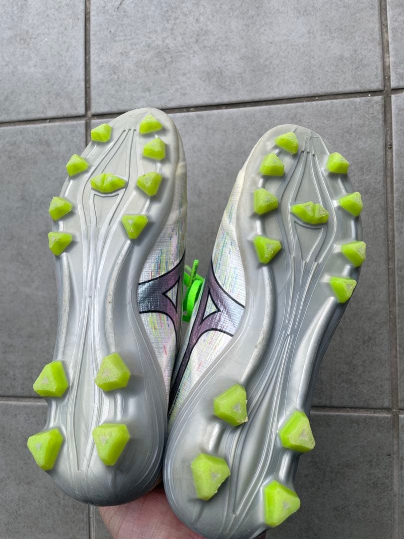 極美品❗️Mizuno アルファ2 pro 24.5サッカースパイク