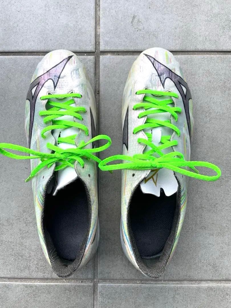 極美品❗️Mizuno アルファ2 pro 24.5サッカースパイク