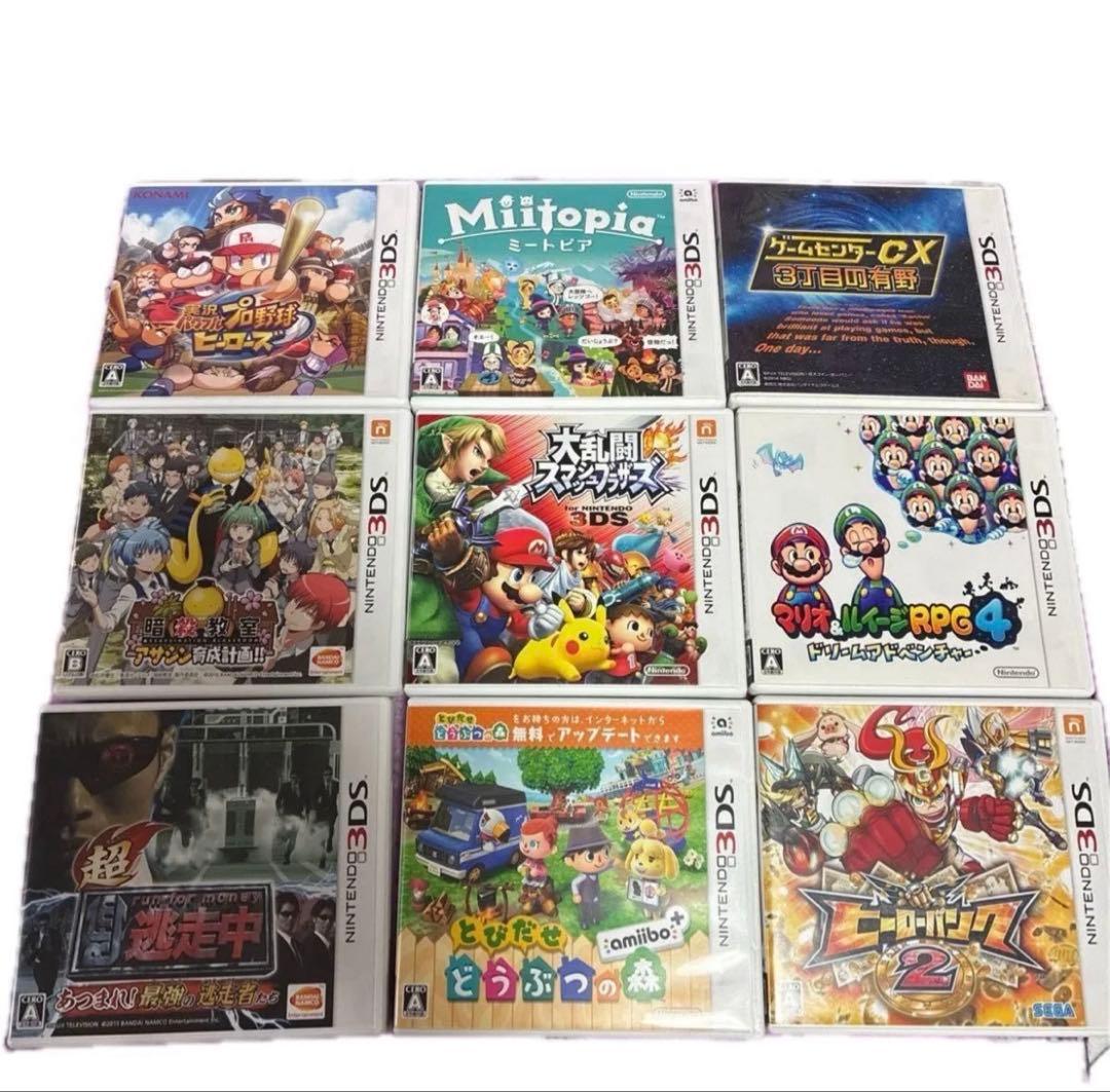 任天堂3DSソフト２４本　DSソフト1本　25本まとめ売り