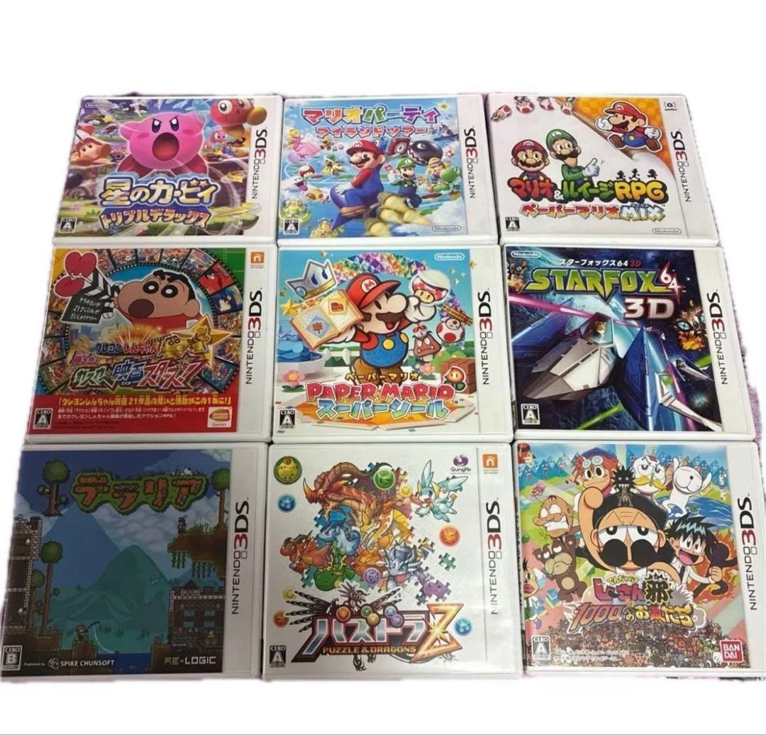 任天堂3DSソフト２４本　DSソフト1本　25本まとめ売り
