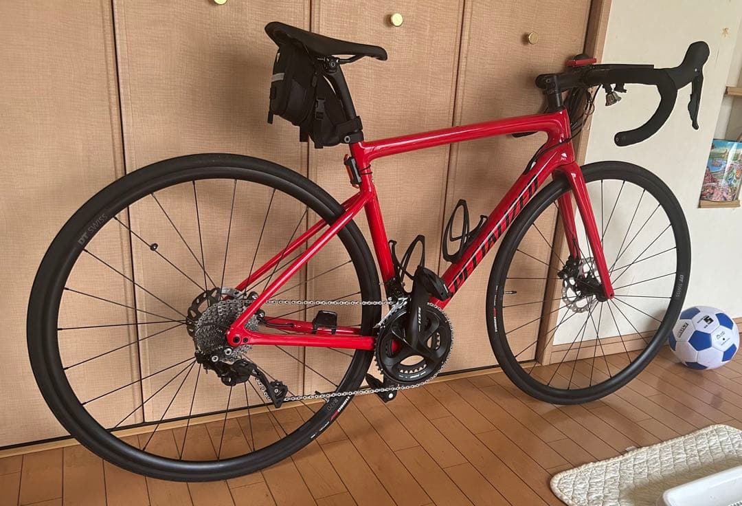 【引き取り限定】ターマックSL6油圧DISC 2022年52サイズ レッド