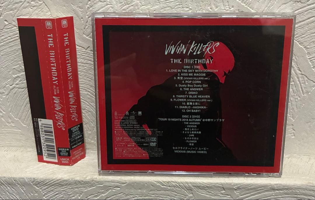 初回限定盤 VIVIAN KILLERS The birthday CD+DVD